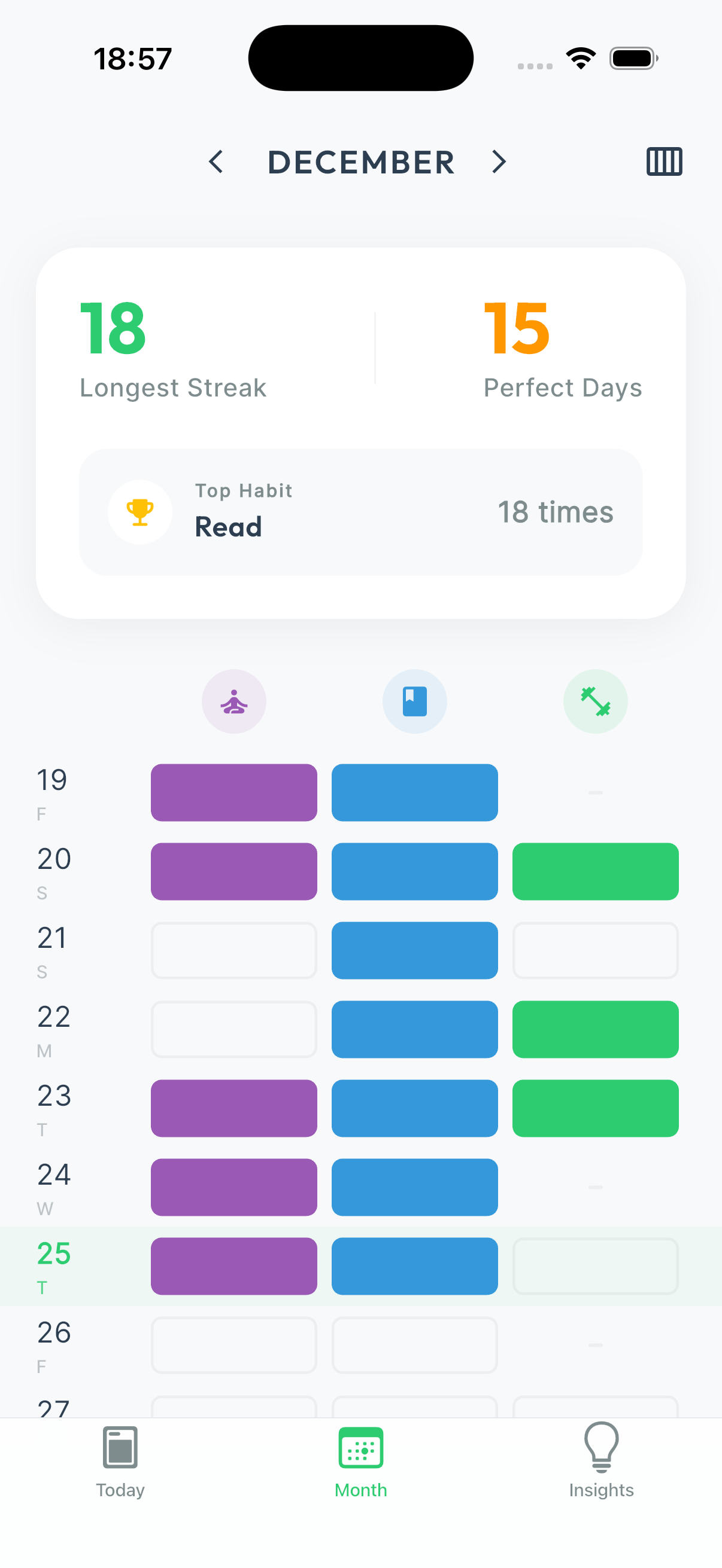 Rokkii Calendar View